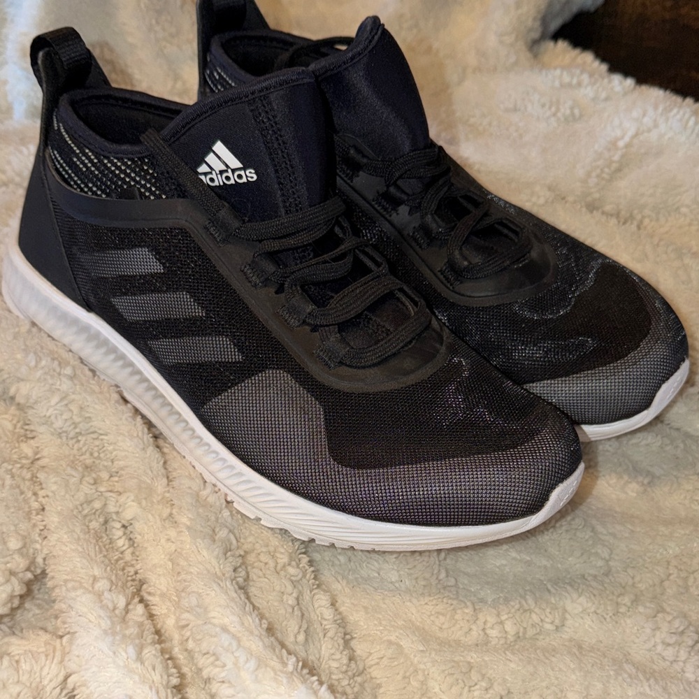 adidas Black and White Athletic Shoes NEVER WORN